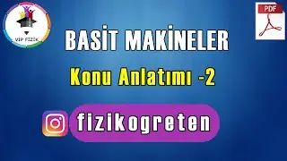 Basit Makineler Konu Anlatımı -2 | PDF | AYT Fizik