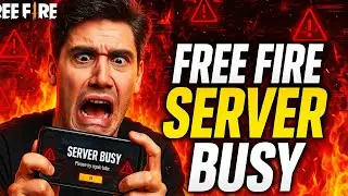 server busy problem free fire today free fire server busy problem