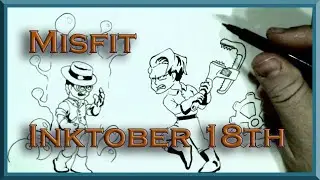 Misfit | Inktober 18th Livestream Replay