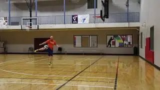 Soccer Skill Techniques: Soccer Side Volleys