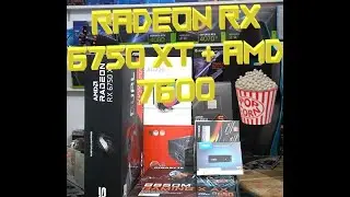 Radeon RX 6750 XT + AMD 7600 [ Live PC Build ]