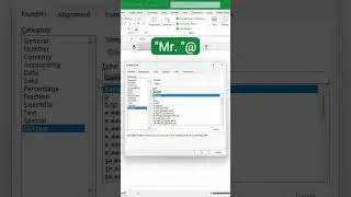 Automatically Add Prefixes to Names in Excel with JUST ONE Click!