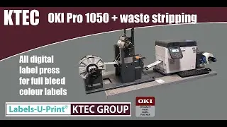 OKI Pro 1050 - Make Labels on Rolls - Colour Digital Label Printer - Labels-U-Print ® - KTEC GROUP
