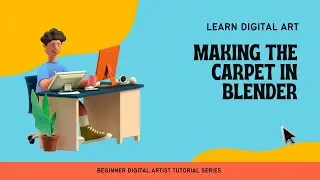 ֍ Blender 3D Animating Tutorial for Engineers in Hindi: Making the Carpet from Image in Blender֍