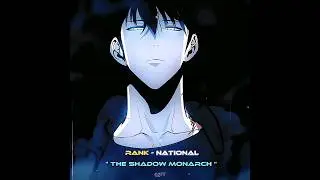 《Sung Jin Woo glow up 🟣》[4k] Solo Leveling Edit | #anime #sololeveling #sungjinwoo #animedit#respect