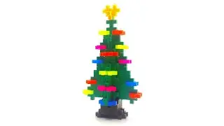 Plus-Plus Christmas Tree Tutorial 🎄