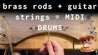 Tactile MIDI Controller for Drums Using Guitar Strings