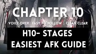 (Oct 2023) Chapter 10 H Stage Easiest AFK Guide |【 Arknights】