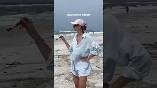 Dads at the beach 