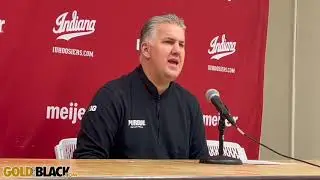 Post Indiana — Purdue coach Matt Painter