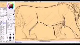 Drawing The Lion King - Hakuna matata part 1