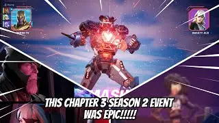 Me at the Fortnite Chapter 3 season 2 event