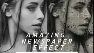 Picsart Tutorial|Amazing Newspaper Effect 2020|Photo Editing