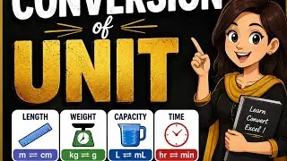 Conversion of unit 