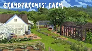 Grandparents' farm 🐓 | Stop Motion build | The Sims 4 | NO CC