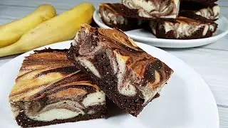 Cottage cheese casserole with bananas, without flour. The perfect breakfast for the whole family
