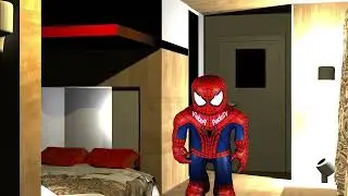 How Spiderman Roblox Dance on Gangnam Style 2