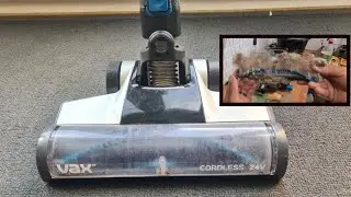 Vax blade brush bar not turning cleaning (how to remove the brush bar)