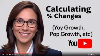 Calculating % Changes (such as YoY Growth, PoP Growth, etc)