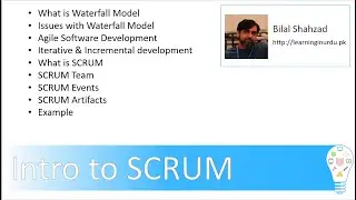 Introduction to SCRUM Framework - Urdu/Hindi