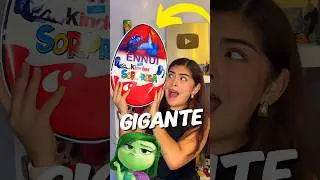 kinder SORPRESA de INTENSAMENTE 2! 💚💛💙😱 #juguetes #abriendojuguetes #hellomon #intensamente2