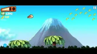 CUMPLIENDO LA MISION DE RECORRER 1000 METROS EN BANANA KONG🦧🍌