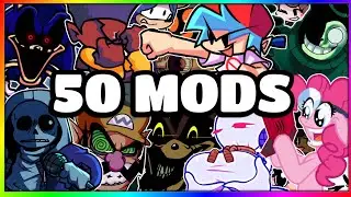 50 MODS FOR FNF MOBILE V-SLICE! 🌟