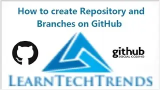 How to Create a Repository and Branch on GitHub using Web interface
