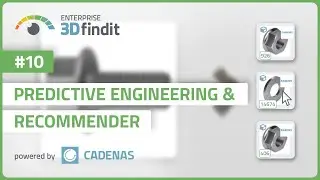 Predictive Engineering & Recommender - Part Searches with Advanced AI - Enterprise 3Dfindit