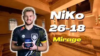 NiKo w/emi FACEIT Mirage POV | July 5, 2023