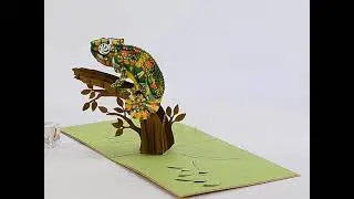 Pop up 3D cards about animals in the wild | Cut Pop Up
