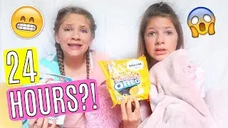 24 hours in a fort challenge ft HOPE MARIE