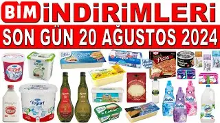 BİM BU HAFTA İNDİRİMLERİ TEMİZLİK VE GIDA ÜRÜNLERİ | BİM SON GÜN AĞUSTOS KATALOĞU  BİM AKTÜEL