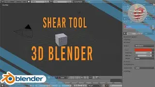 Shear Tools Blender (Tutorial 3D Blender Indonesia)