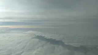 Dreaming in the clouds ASMR | airplane sounds | white noise| clouds |