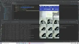 Lihat Logcat Android Studio dan Running Aplikasi Sistem Pelaporan