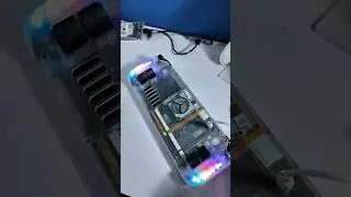 Steam Deck dengan JSAUX Transparent Backplate #steamdeck #custom #backcovers