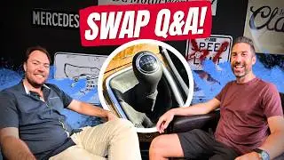 Answering ALL of your Mercedes Manual Swap Questions with 