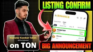 Hamster Kombat Binance Listing Date Confirm | Hamster Kombat AIRDROP OFFICIAL ANNOUNCEMENT