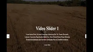 'Full Screen Video Slider With Next & Previous Control Buttons Using HTML CSS animation & Javascript