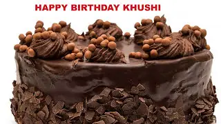 Khushi birthday song - Cakes  - Happy Birthday KHUSHI