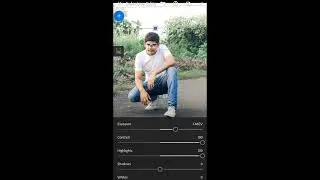 how to edit sun Brit in photo in lightroom