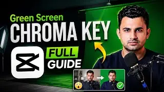 How To Remove Green Screen In CapCut | Remove Green Screen Background | Remove Green Screen In Video