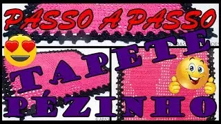 Video Classroom | Crochet Rug | Foot | Super Easy | Step by step! | Part # 01 |