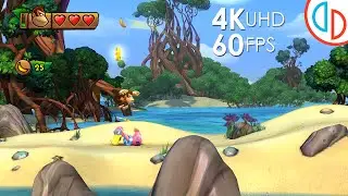 Donkey Kong Country: Tropical Freeze (4K / 2160p / 60fps) | yuzu Emulator on PC | Nintendo Switch