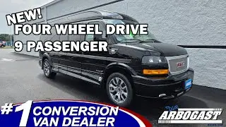 NEW 2025 GMC Conversion Van Explorer Limited SE 9 Passenger  C18583 | Dave Arbogast Conversion Vans