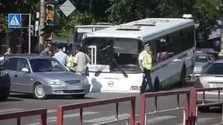 Автобус провалился в Тамбове