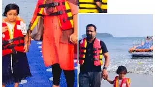 floating bridge kannur..,muzhappilangad driving beach
