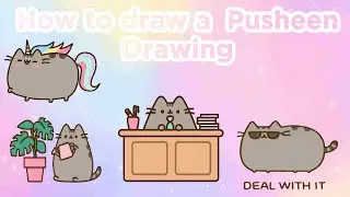 Tutorial #6: How to draws a Pusheen drawing