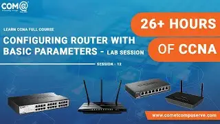 Configuring Router with Basic Parameters | LAB Session | Networking Basics | Router Explained